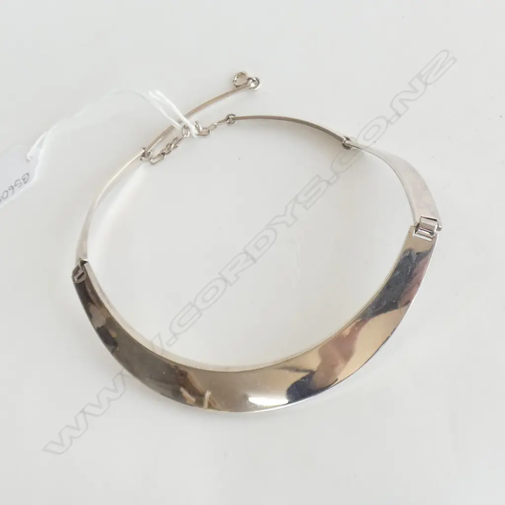 GERMAN 925 SILVER RETRO NECKLET Image 1++