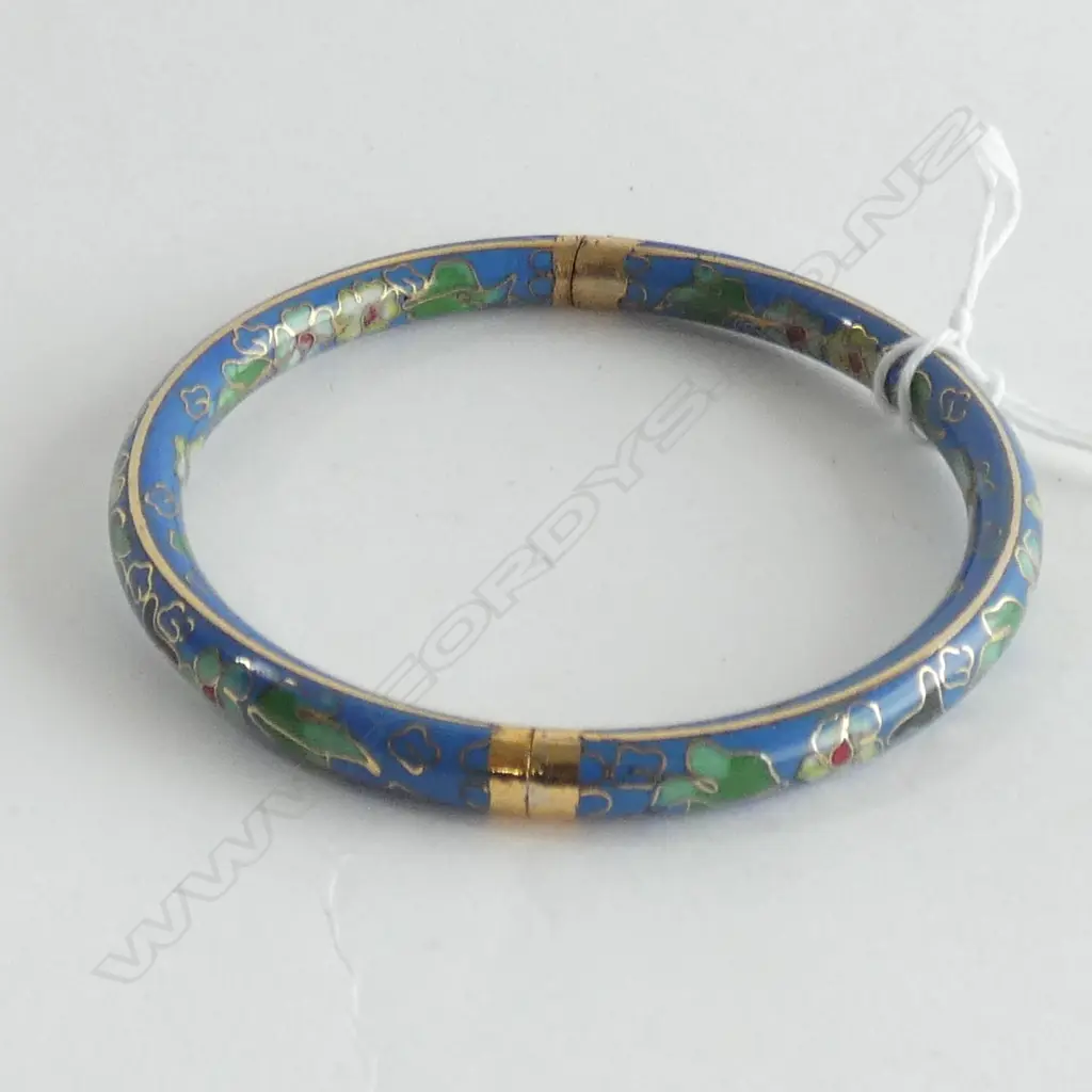ORIENTAL CLOISONNE BANGLE Image 1++