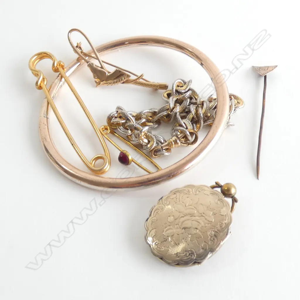 OLD GOLD PLATE JEWELLERY Image 1++