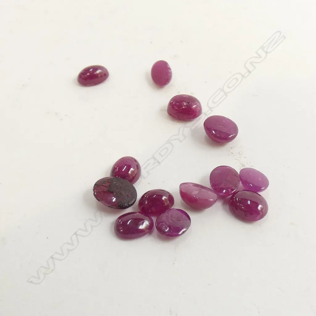 BAG CAB CUT RUBY STONES   10.CT Image 1++