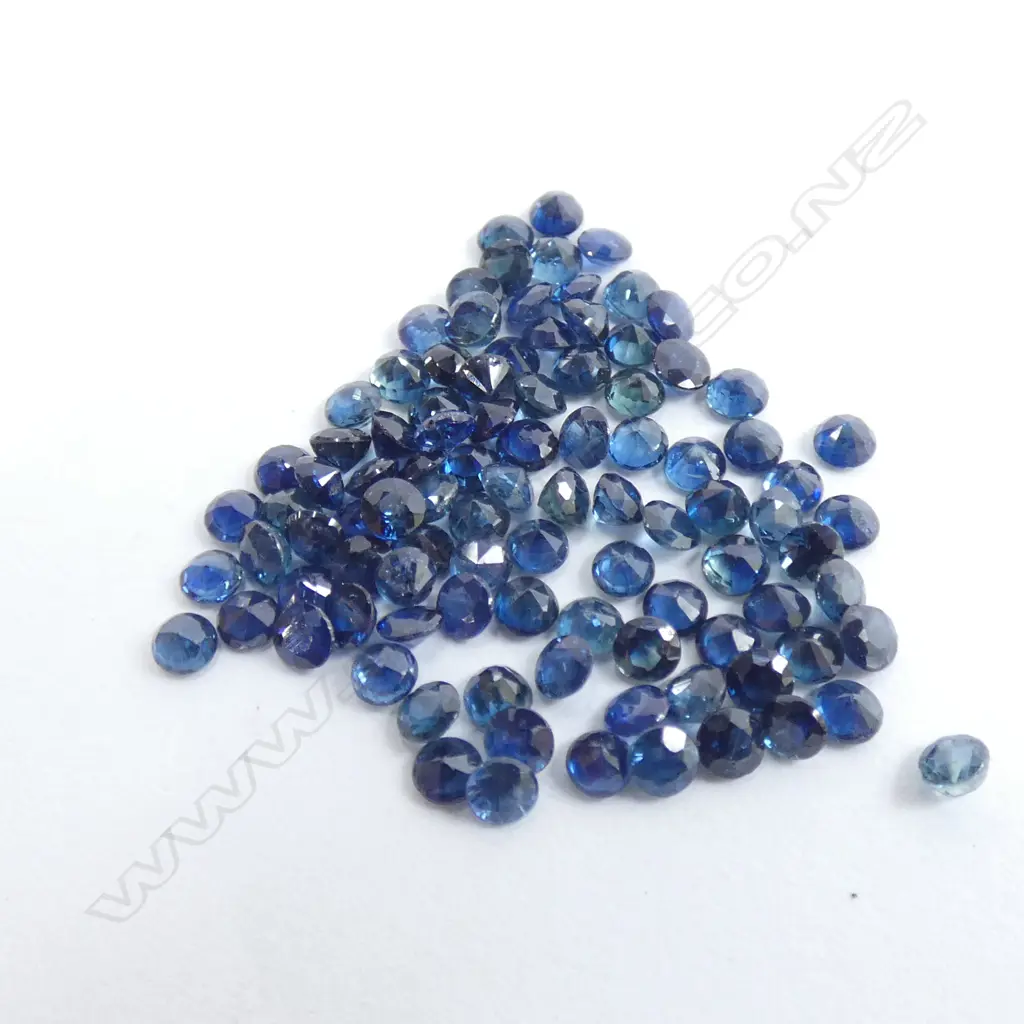 10CT ROUND SAPPHIRES Image 1++