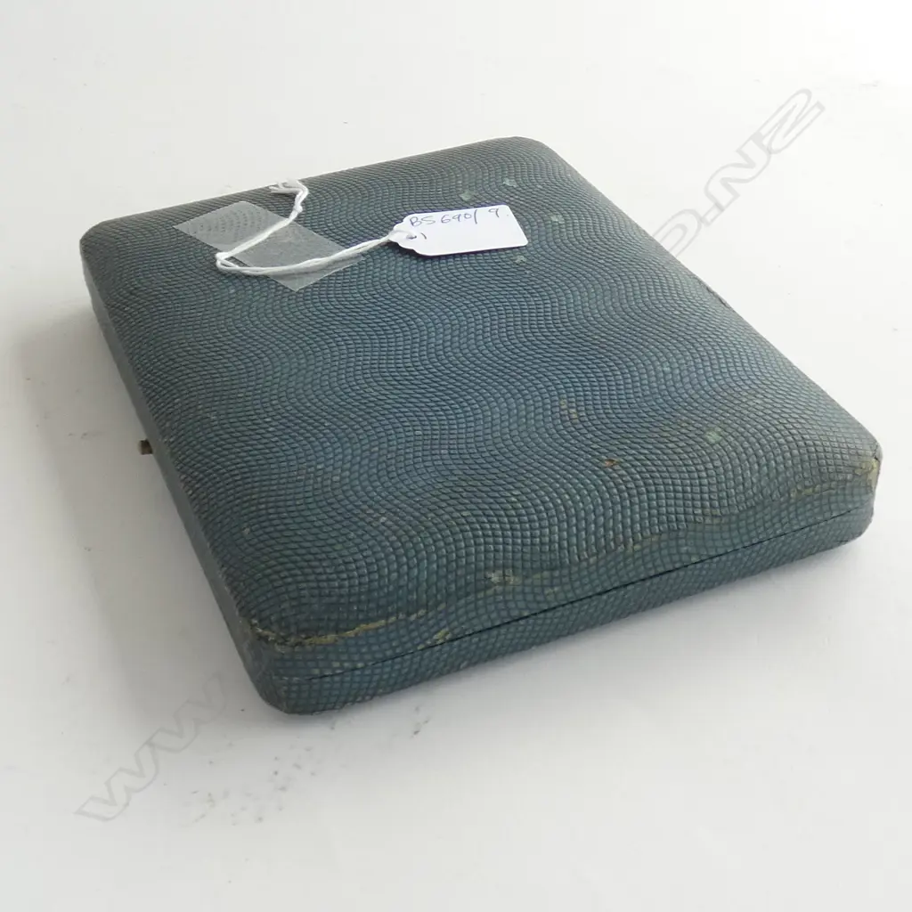 CASED SET 6 SHORT IVORINE HANDLED KNIVES L.175mm  Image 1++