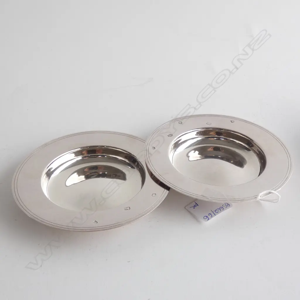 PR STG SILVER DISHES, LONDON 2001 183 GRAMS Image 1++