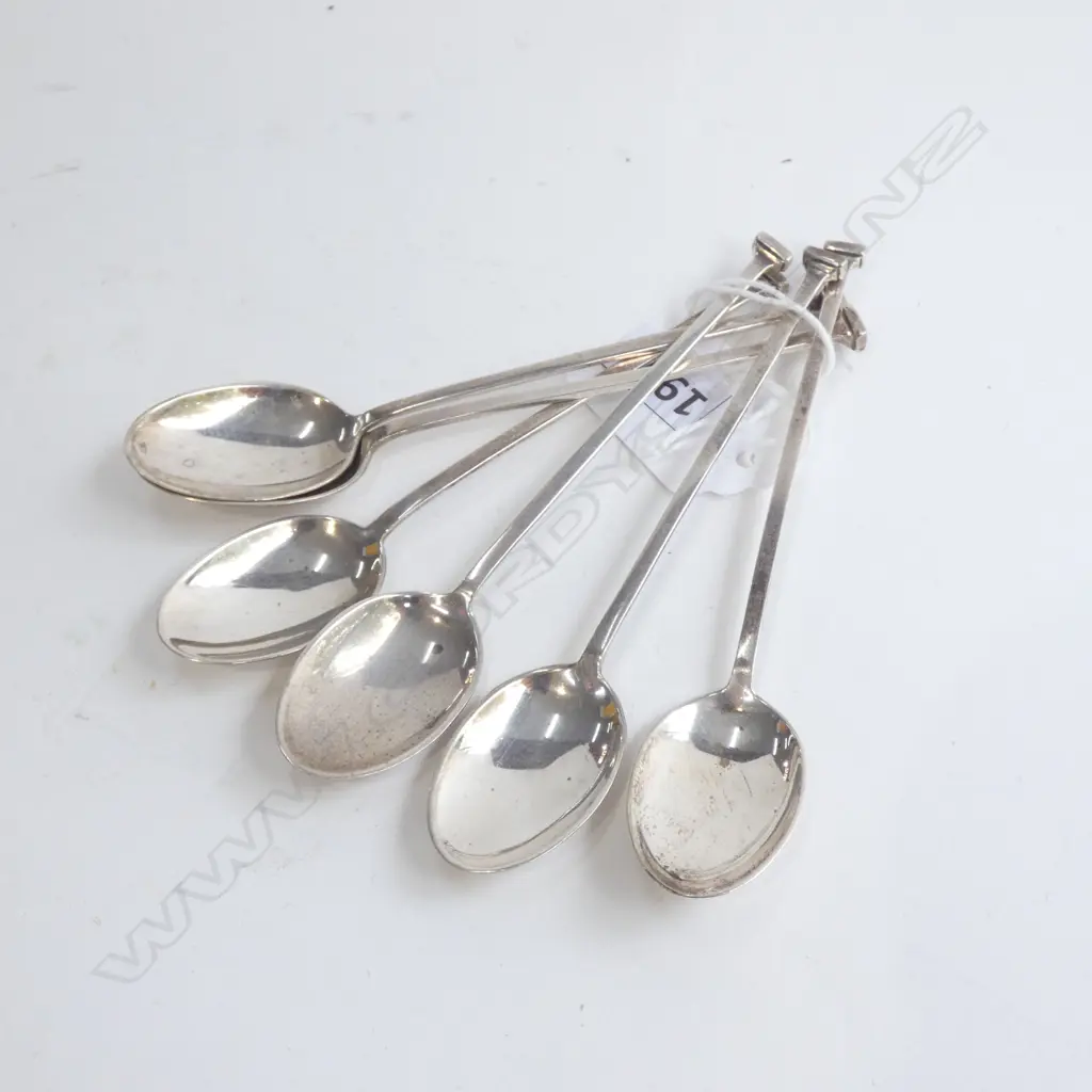SIX STG SILVER TEASPOONS w 58 g Image 1++