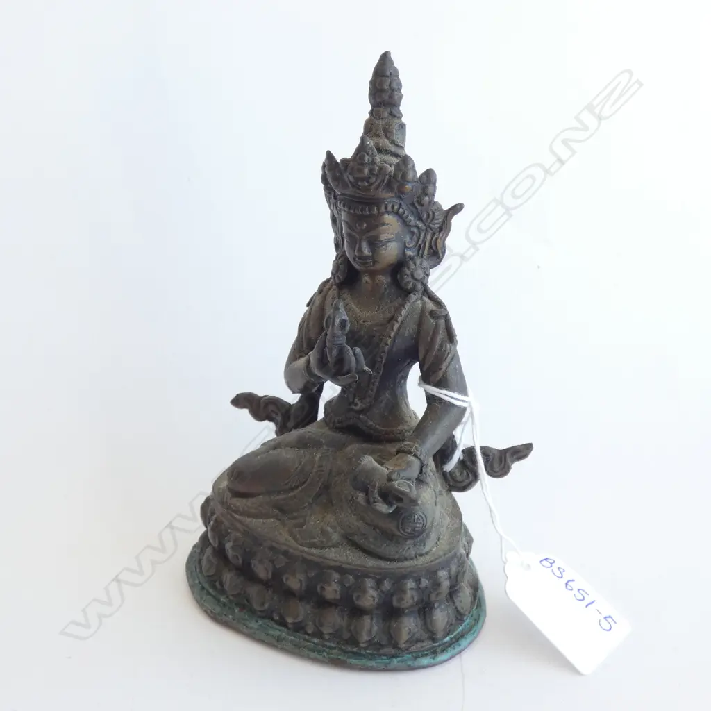 BRONZE BUDDHA STATUE H. 140MM Image 1++
