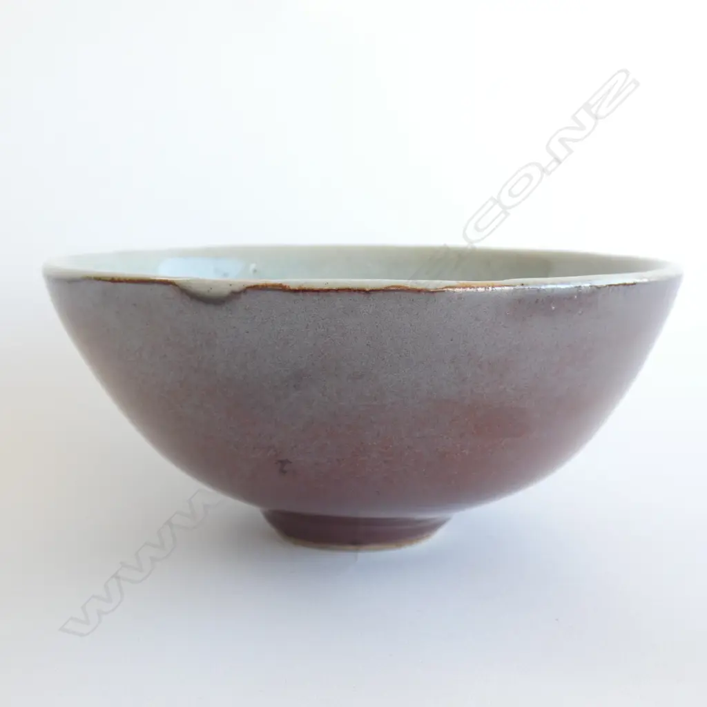 OLD ICE GLAZE ORIENTAL BOWL DIA  167MM Image 1++