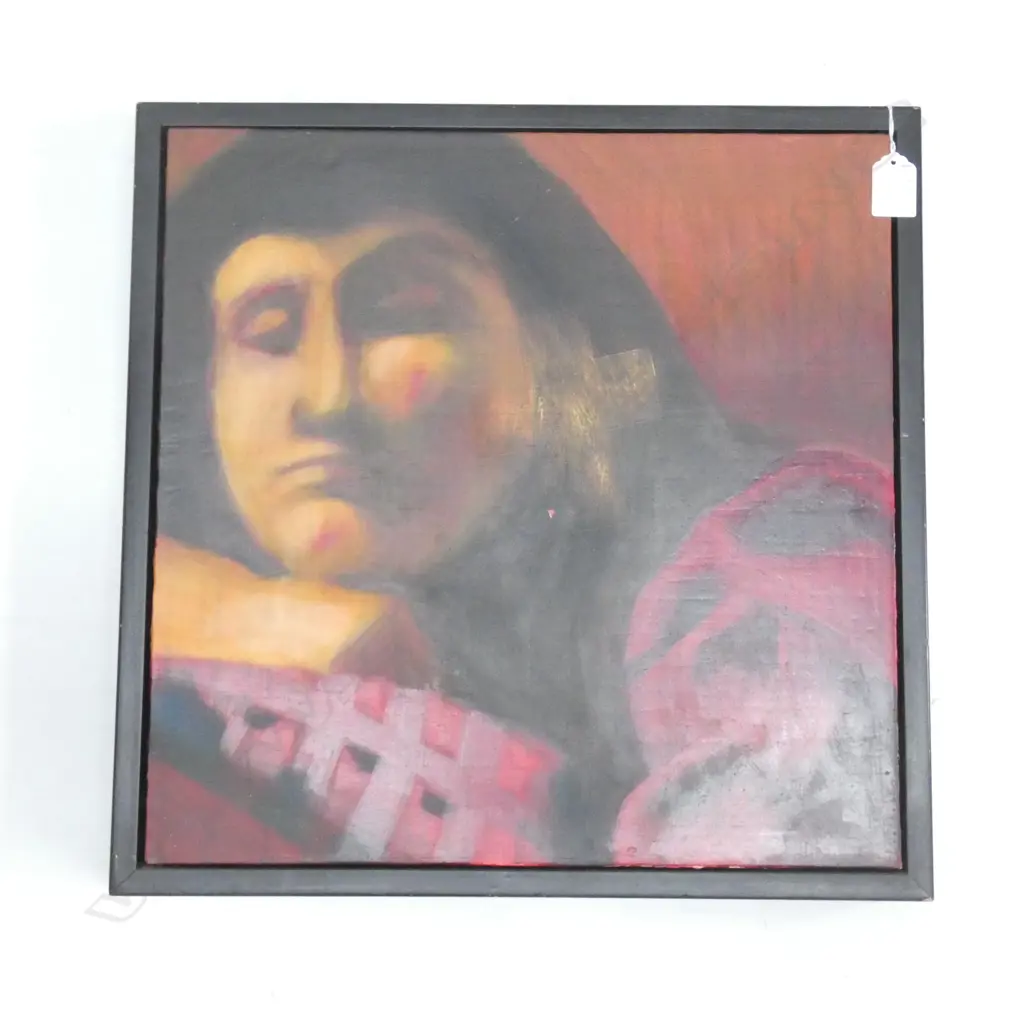 JANE GREY UNTITLED ACRYLIC 2002 400x400mm Image 1++