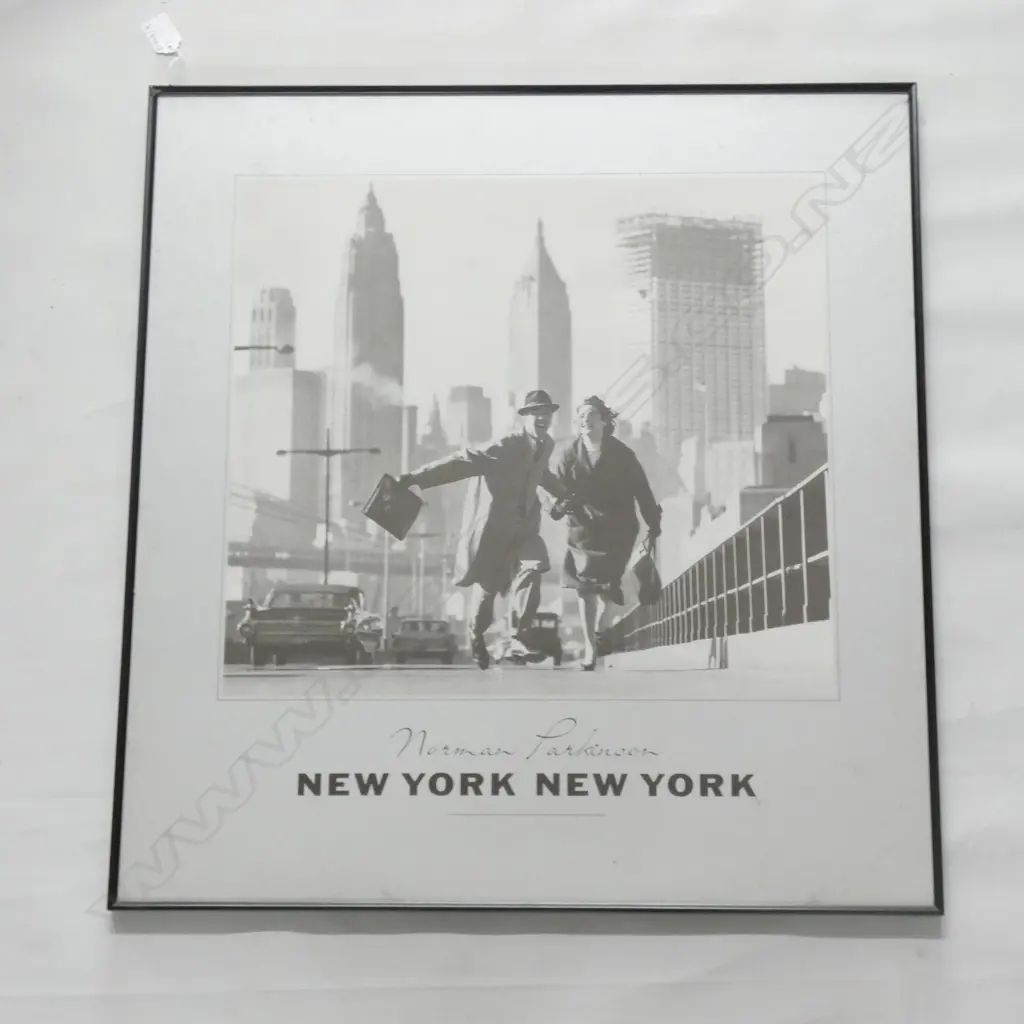 NORMAN PARKINSON 'NEW YORK NEW YORK' POSTER 420x470mm Image 1++