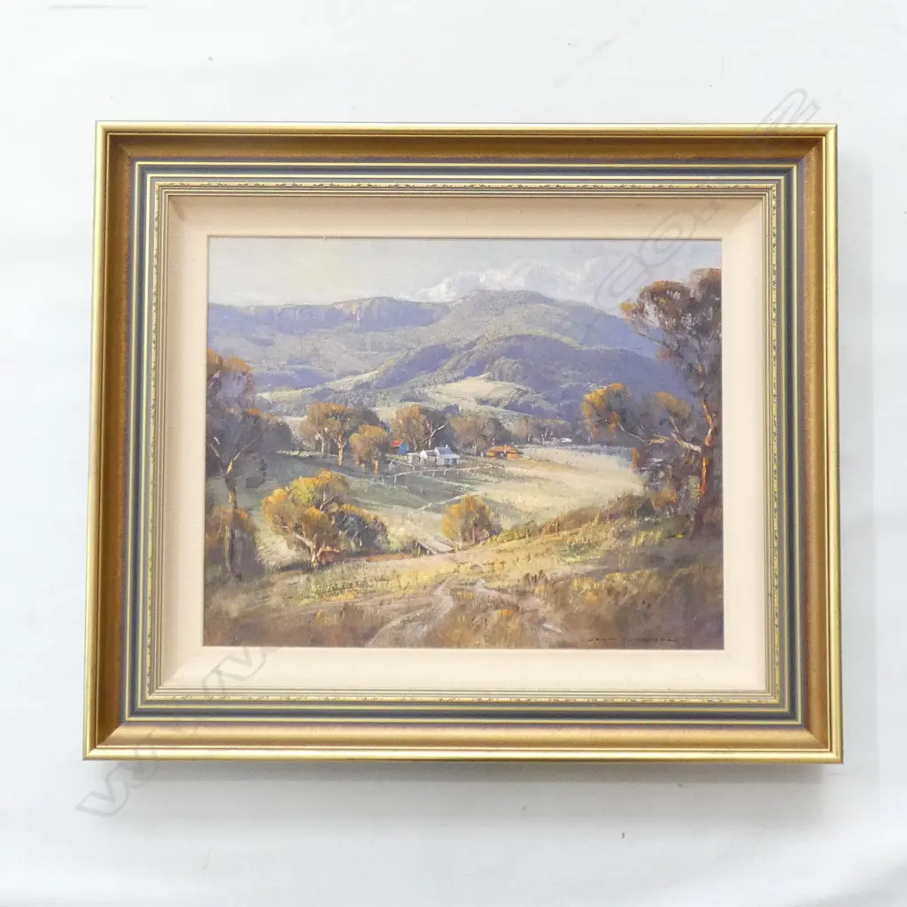 OIL ON BOARD 'AFTERNOON SHADOWS' JOHN SHARMAN  390 X 490MM Image 1++