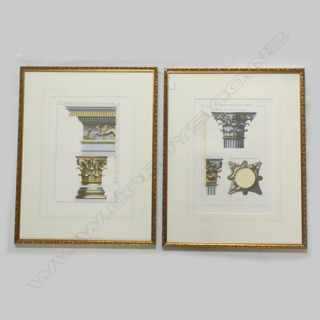 PR CLASSICAL ARCHITECTURE PRINTS 410x280mm Image 1++