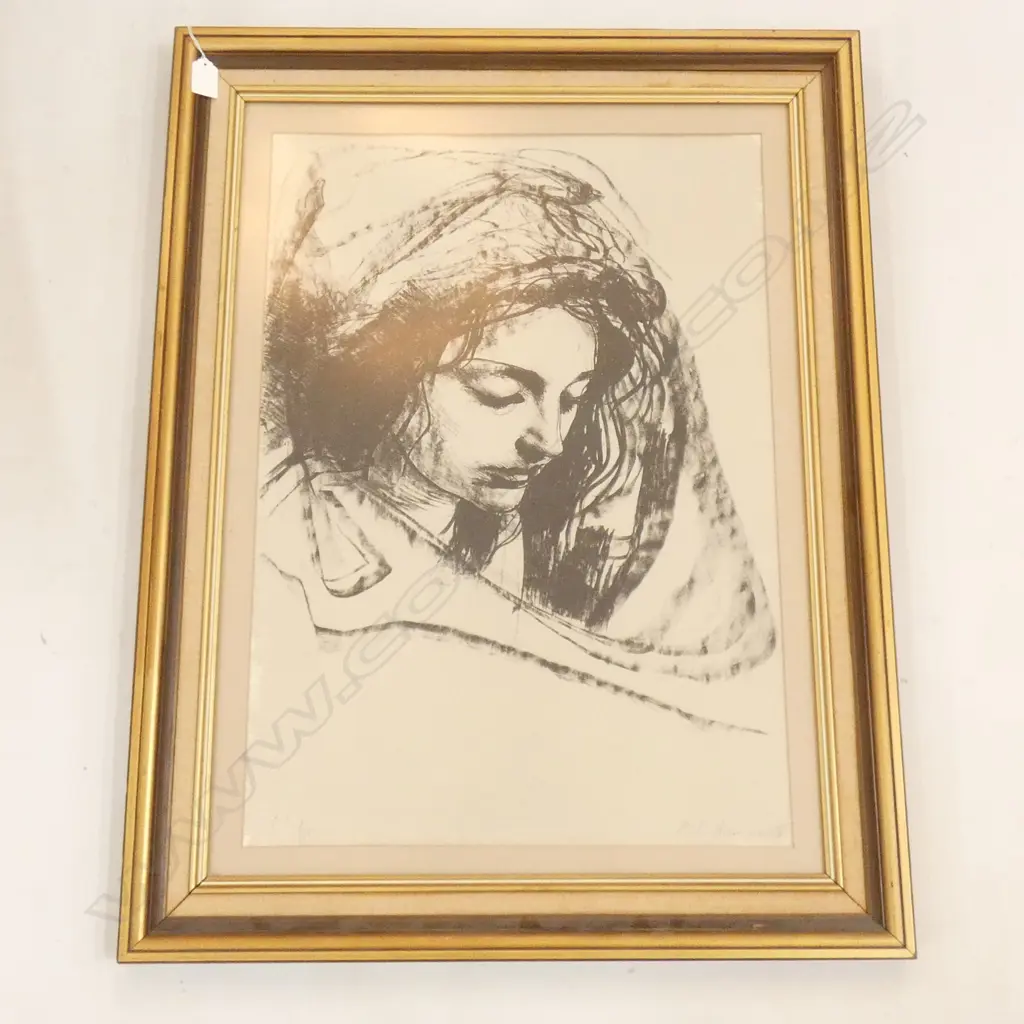 SIGNED PORTRAIT PRINT 8/10 625x440mm Image 1++