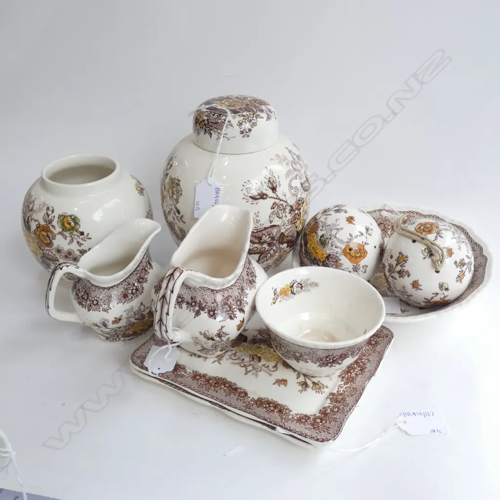 MASON IRONSTONE 10PCS ASCOT PAT CHINA Image 1++