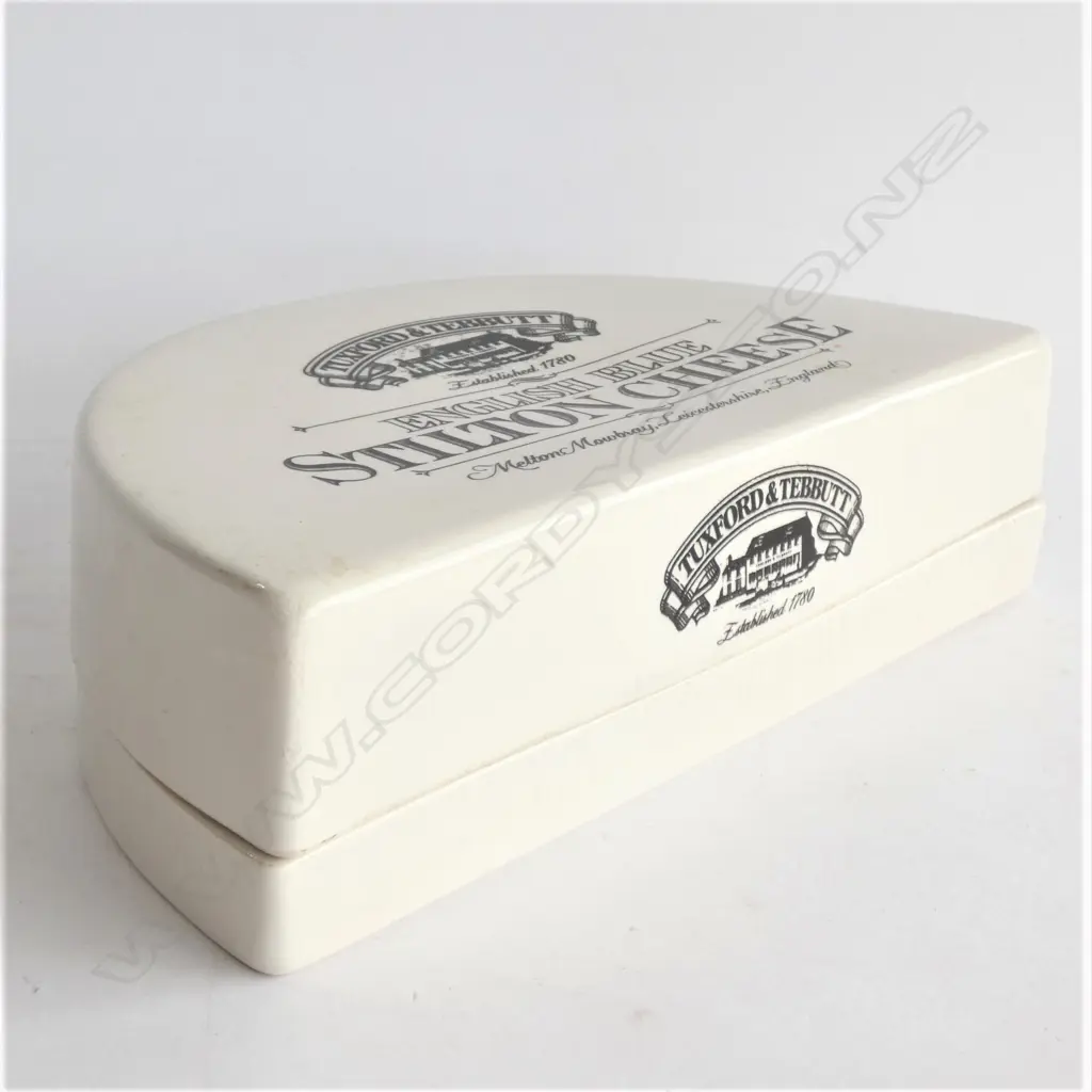 VINTAGE STILTON CHEESE SHOP DISPLAY CHINA BOX L.240mm Image 1++