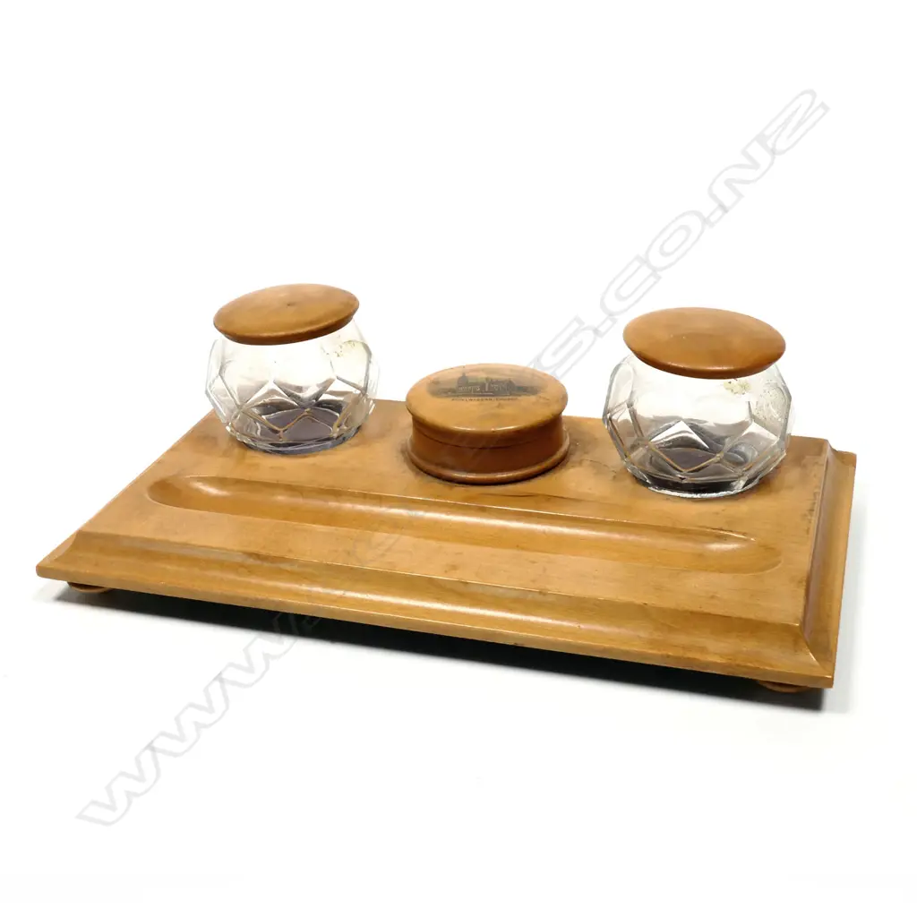 Mauchline Ware Desk Set Image 1++