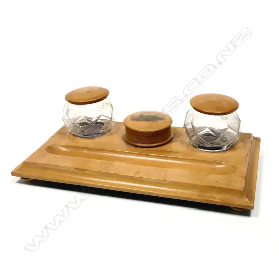 Mauchline Ware Desk Set