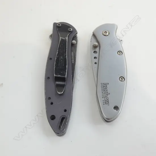 2 KERSHAW USA ASSISTED KNIVES 