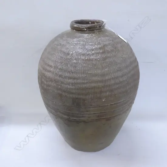 LARGE CERAMIC ORIENTAL VASE H.500mm