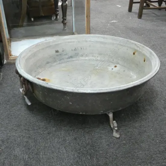 LG ROUND COPPER VESSEL / TROUGH - DIA 690MM
