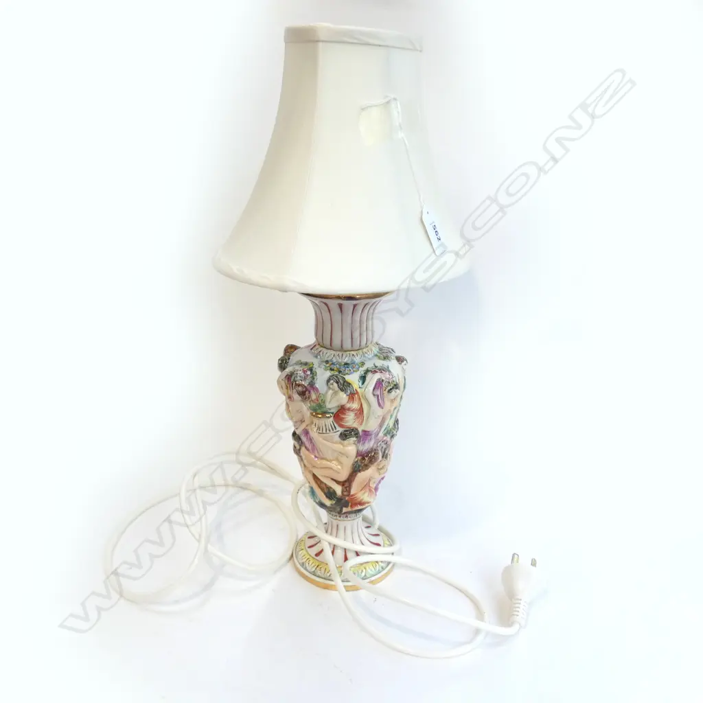 CAPODIMONTE LAMP H.450mm Image 1++