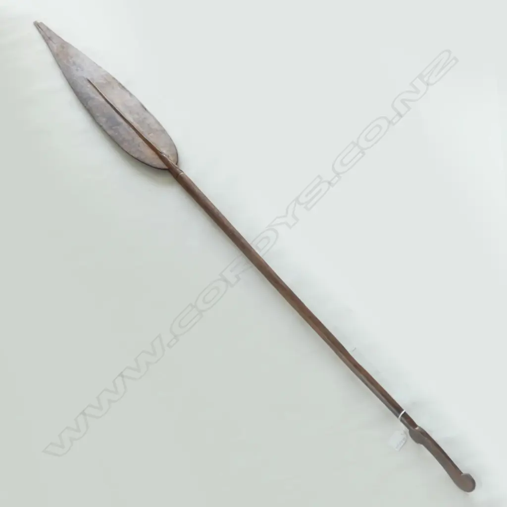 VINTAGE ETHNIC ISLAND CANOE PADDLE  Image 1++