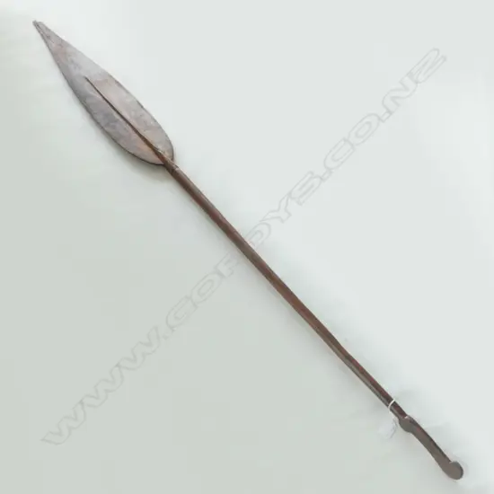 VINTAGE ETHNIC ISLAND CANOE PADDLE 