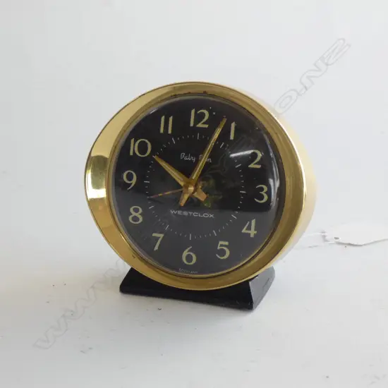 A WESTCLOX BABY BEN ALARM CLOCK SCOTLAND C1955 APPARENTLY WORKING D 90MM