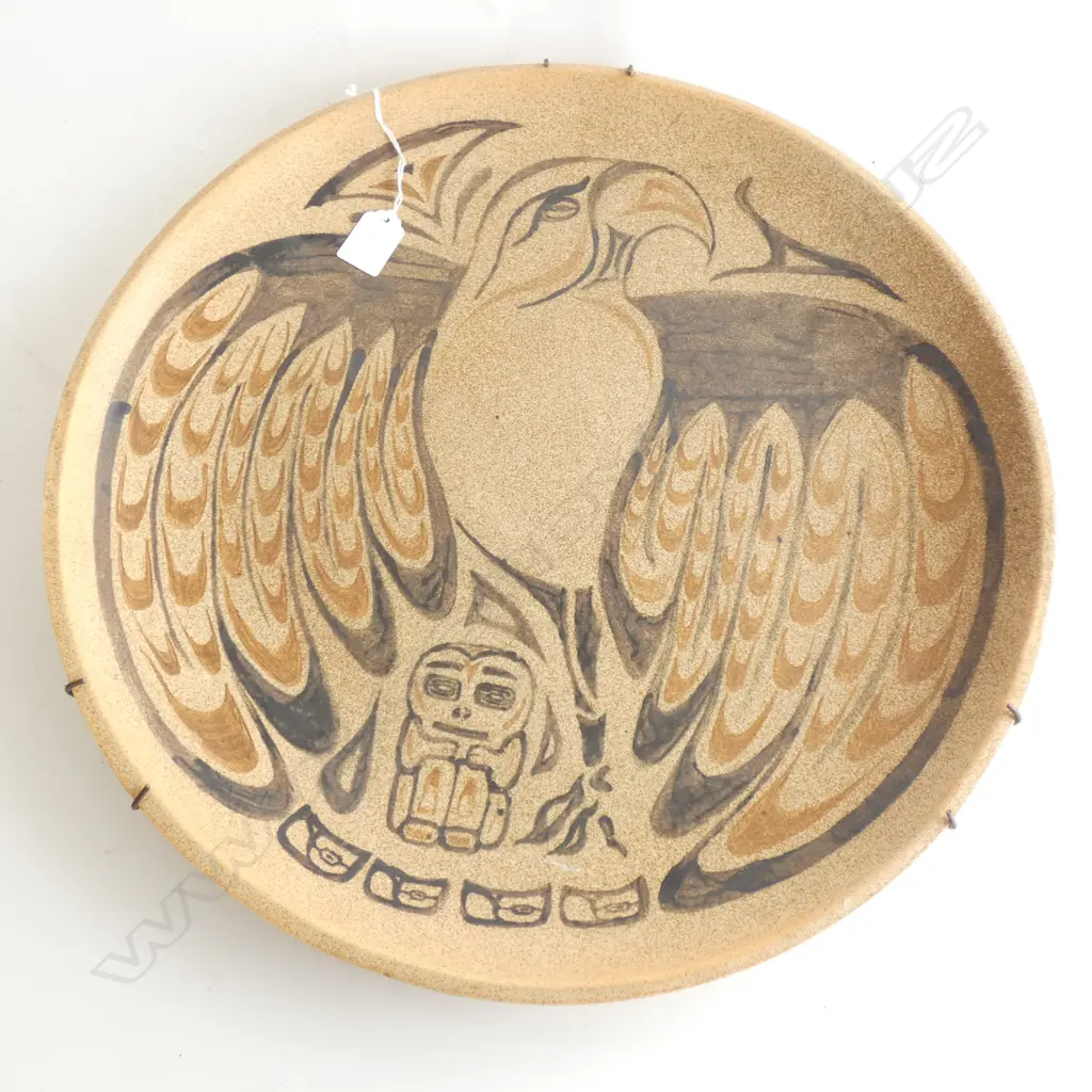 AMERICAN INDIAN PLATE 465mm dia Image 1++