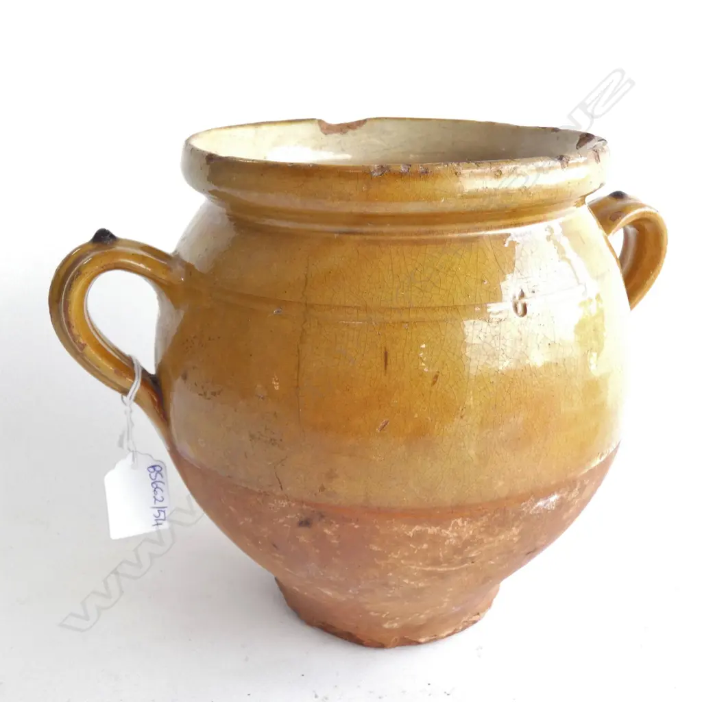 OLD FRENCH CONFIT POT H.200mm Image 1++