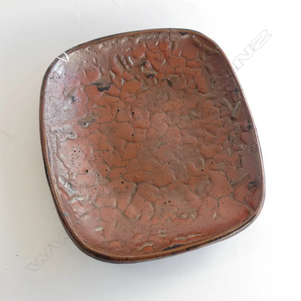 LEN CASTLE PRESS MOULDED DISH (REPAIRED) 385x350mm Image 1++