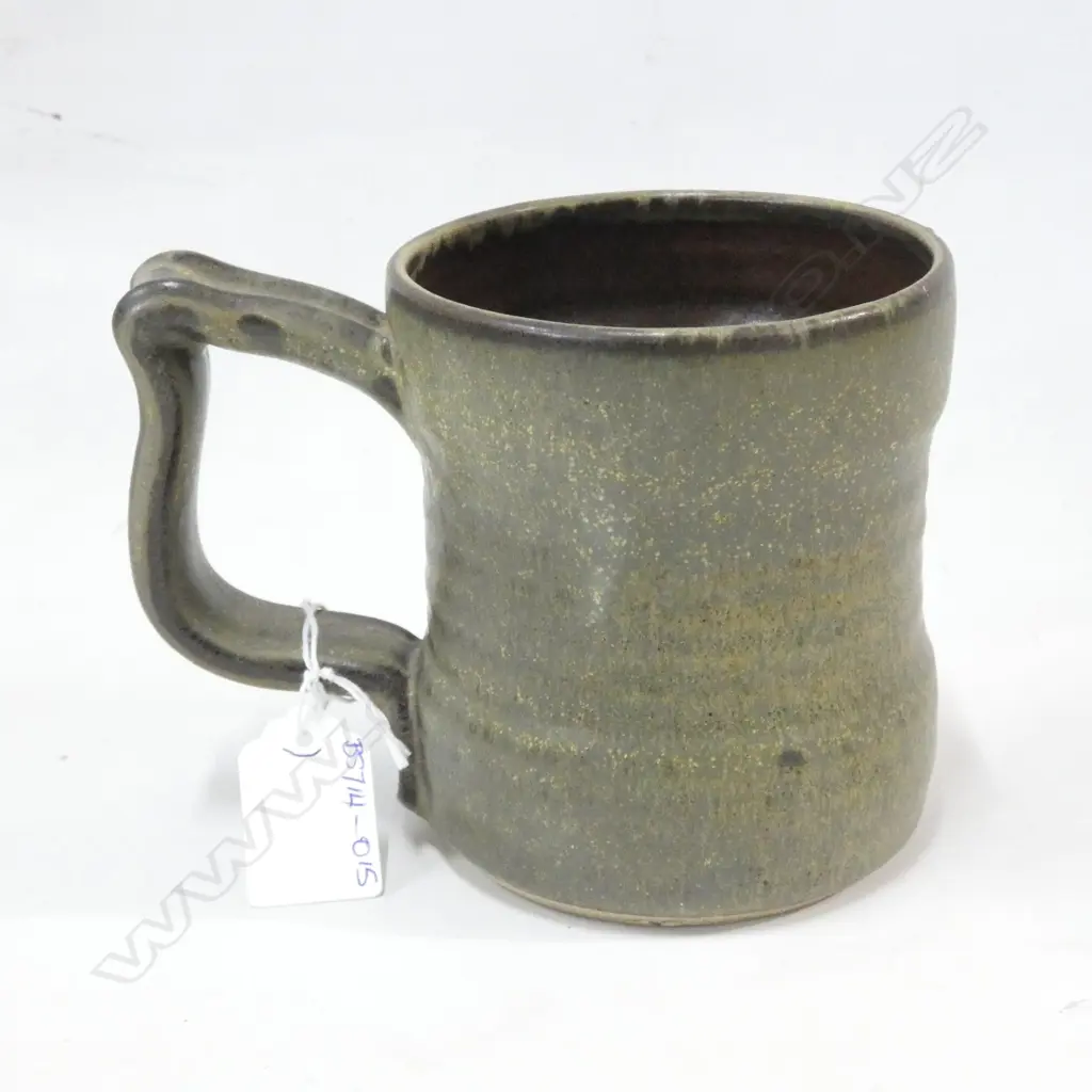 lARGE COFFEE MUG H100MM POTTERS STAMP Image 1++