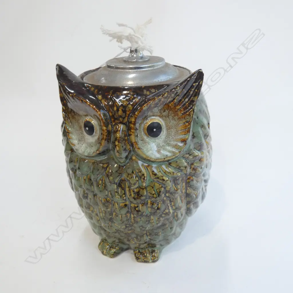 LG POTTERY OWL OIL BURNER H. 190MM Image 1++