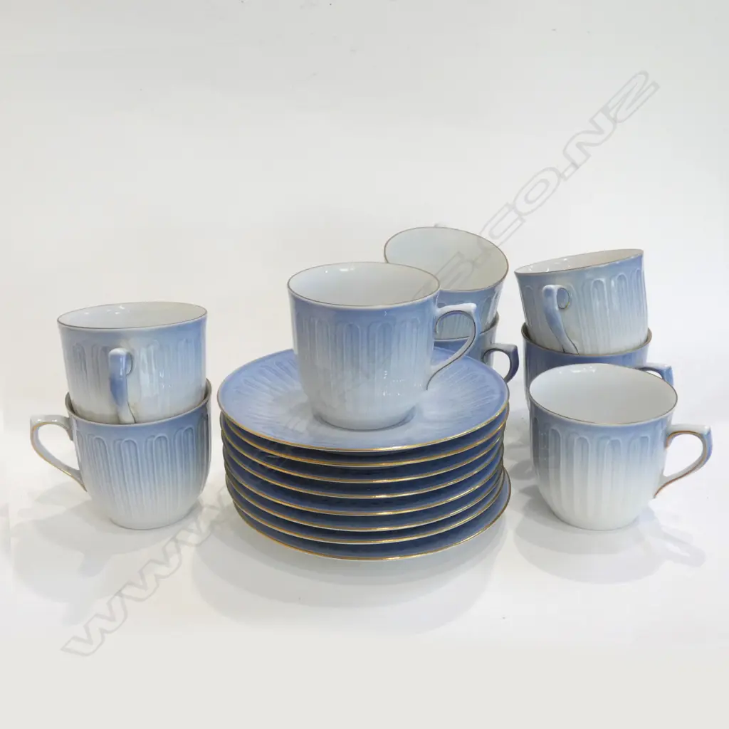 8 B&G DENMARK CUPS & SAUCERS Image 1++