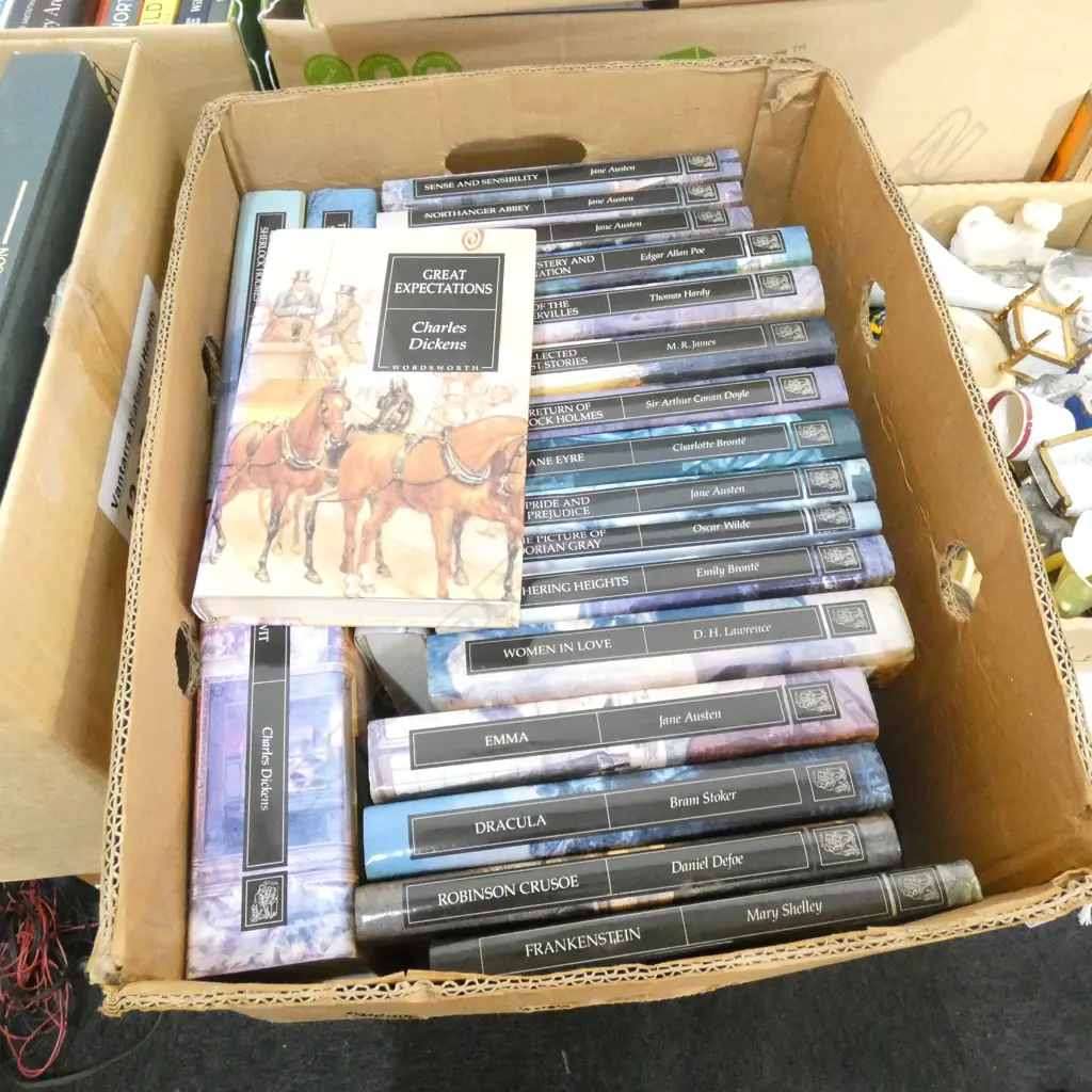 BOX LOT WORDSWOTH ENGLISH LIT. CLASSICS Image 1++