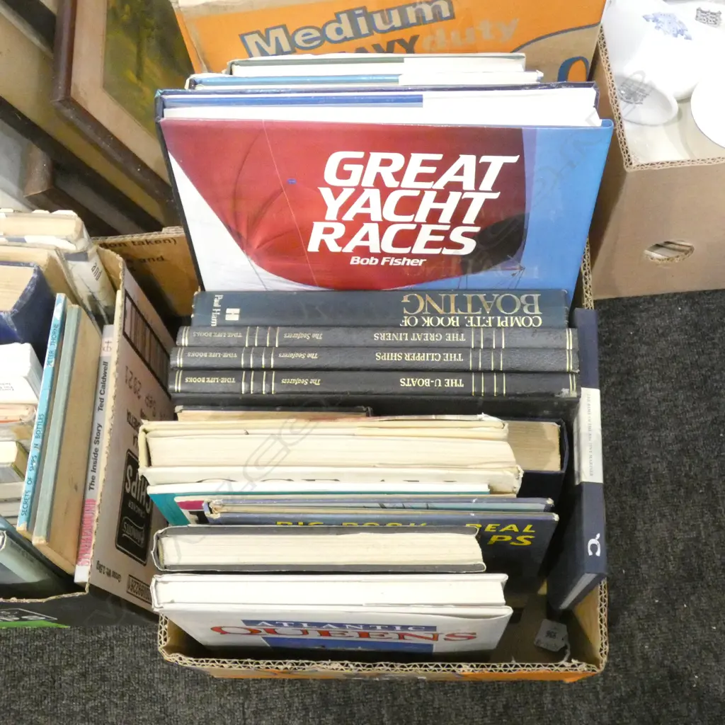 BOX SHIPPING / MARITIME BOOKS Image 1++