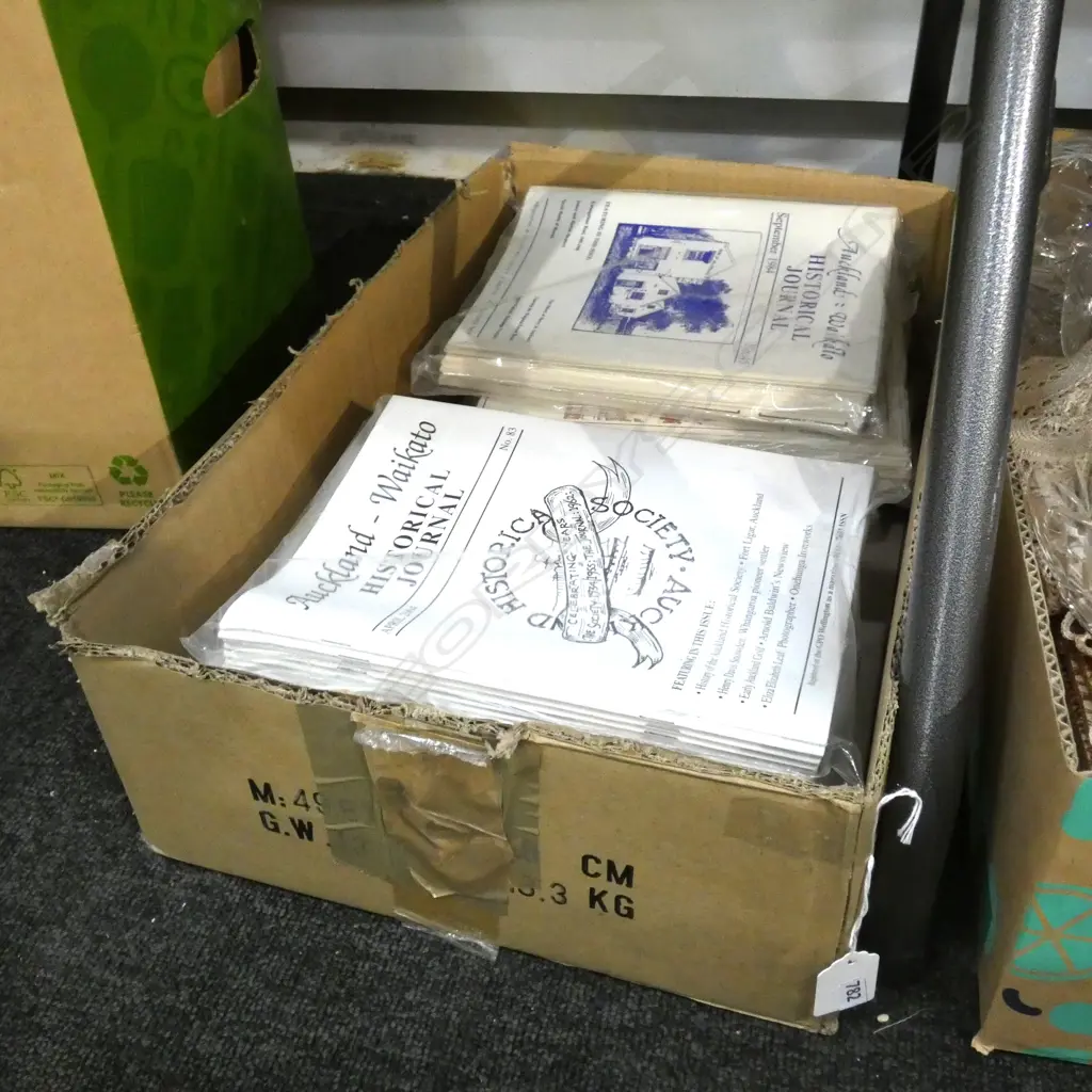 BOX LOT AUCKLAND - WAIKATO HISTORICAL JOURNALS FULL SET 1960s ONWARDS Image 1++