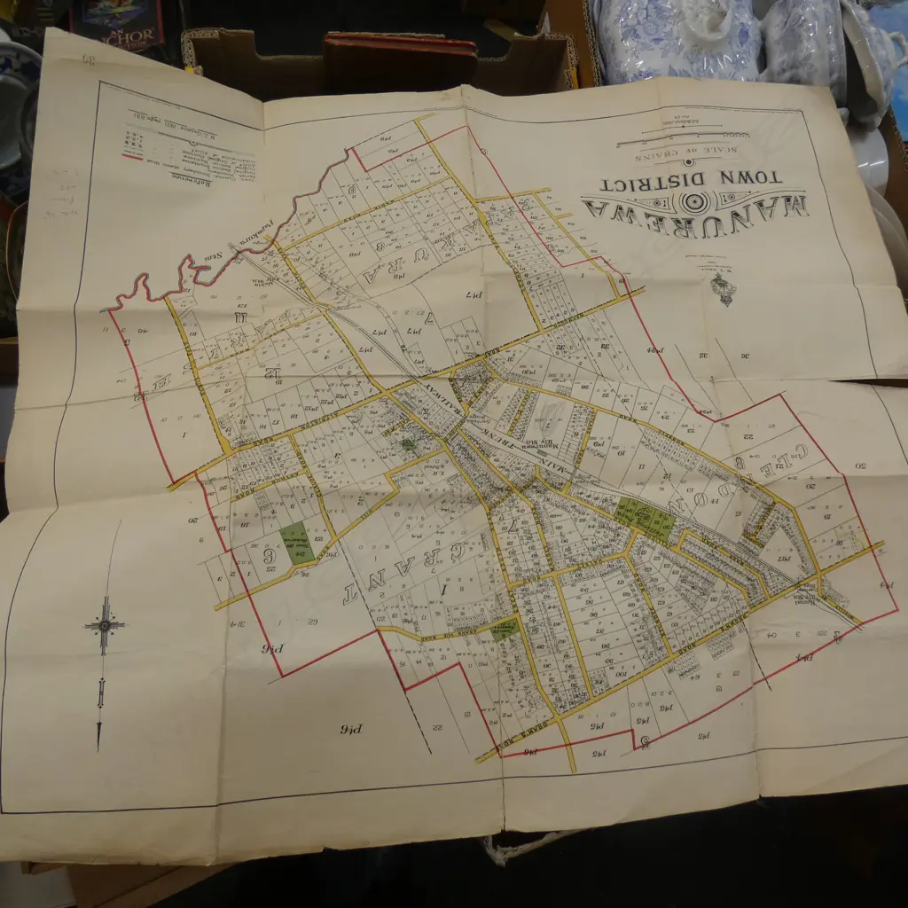 BOX LOT VINTAGE CADASTRAL / SURVEY MAPS MOSTLY AUCKLAND AREA Image 1++