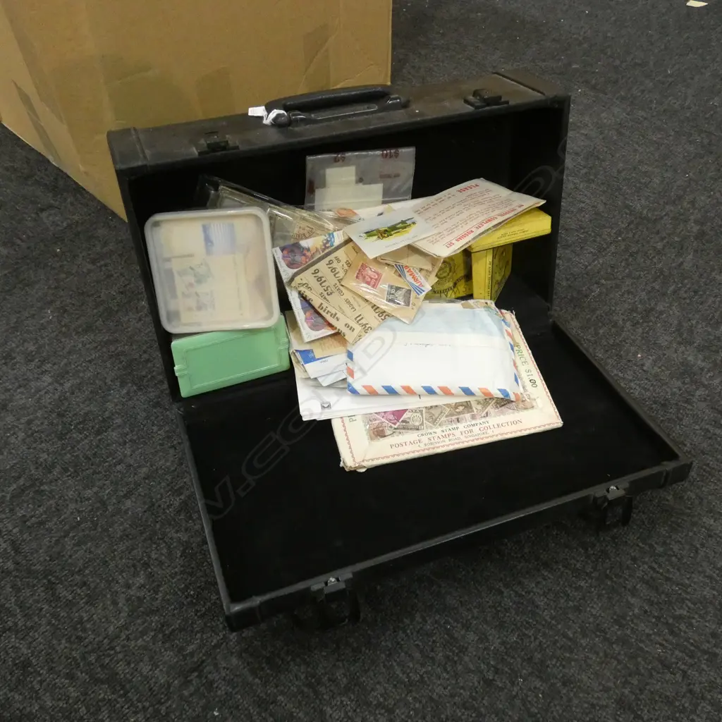 BLACK CASE ASST. STAMPS ETC Image 1++