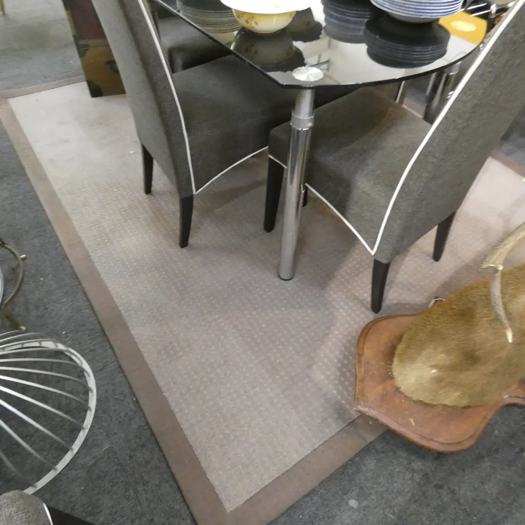 CONTEMPORARY 'ARTISAN' DESIGNER BROWN RUG 2450x1980mm  Image 1++