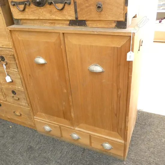 CEDAR BOOK BOX 10 INTERNAL SHELVES H698 W589 D331mm