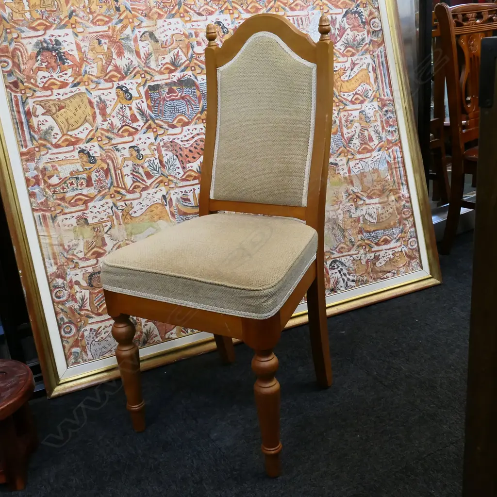 KAURI COLONIAL STYLE DINING TABLE & 6 CHAIRS... Image 1++