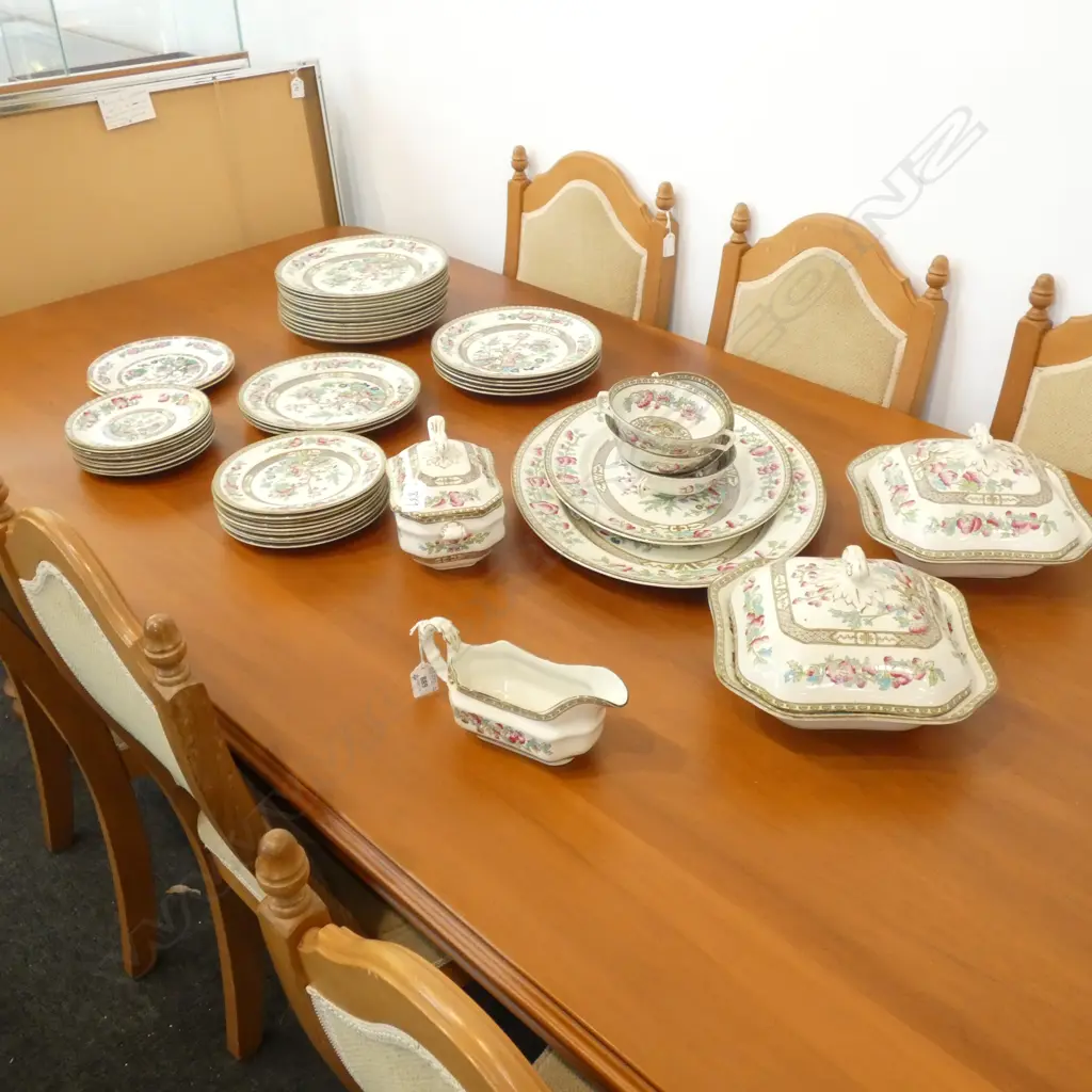 LARGE BRIDGWOOD INDIAN TREE DINNER SERVICE... Image 1++