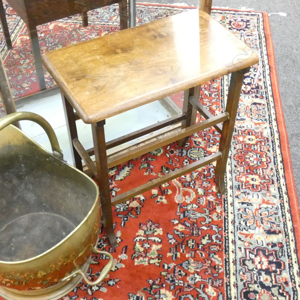 VINTAGE TAWA RECTANGULAR SIDE TABLE 460x265x505mm Image 1++