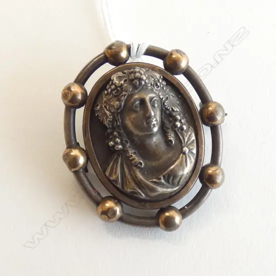 OLD SILVER CAMEO