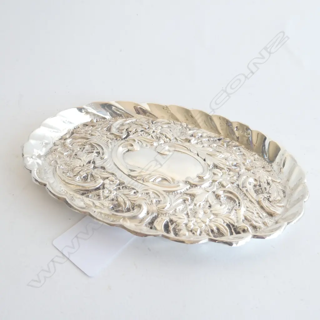 STG SILVER TRAY B'HAM 1899 54 GRAMS Image 1++