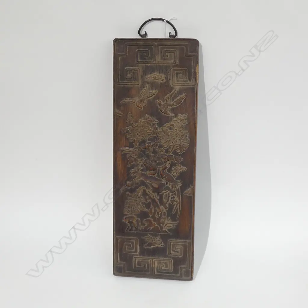 CHINESE QUIN STYLE WOOD CARVING L 480 MM Image 1++