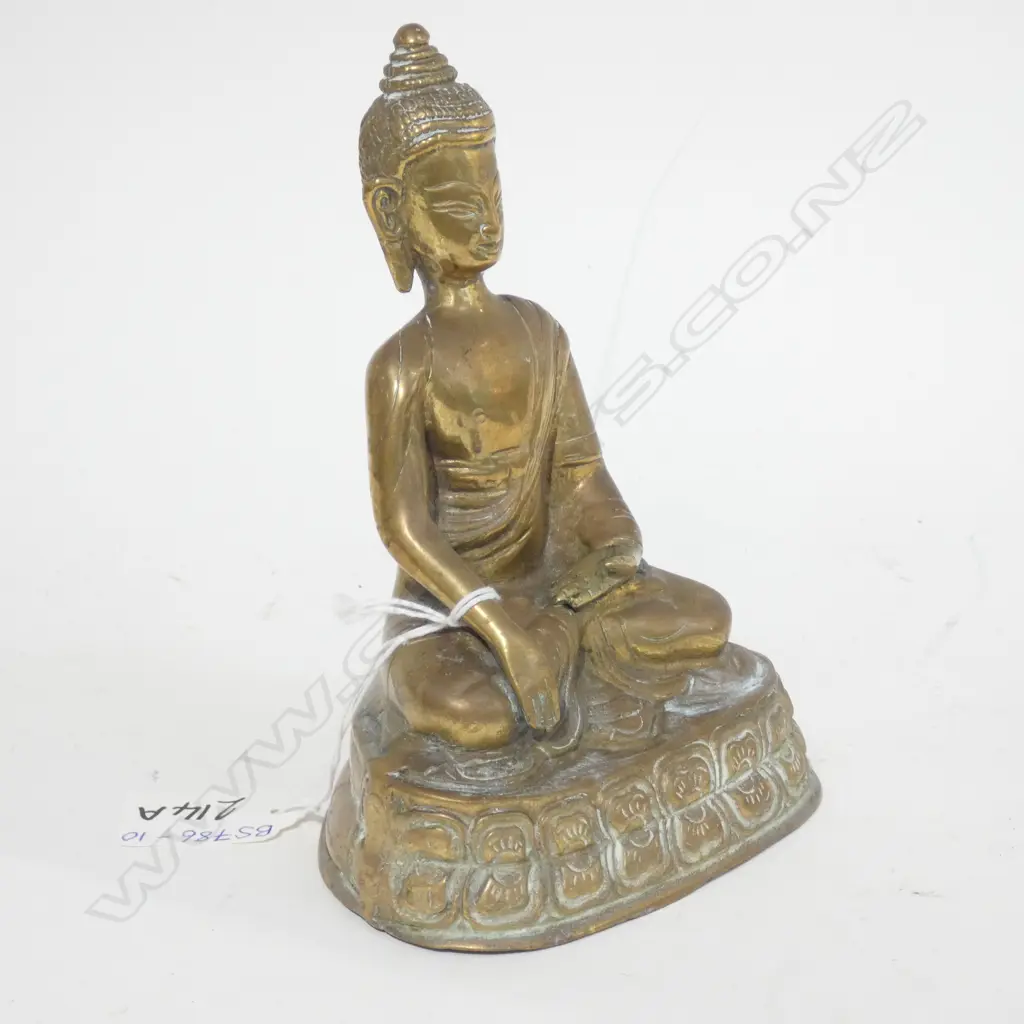 BRONZE BUDDHA STATUE H. 170MM Image 1++