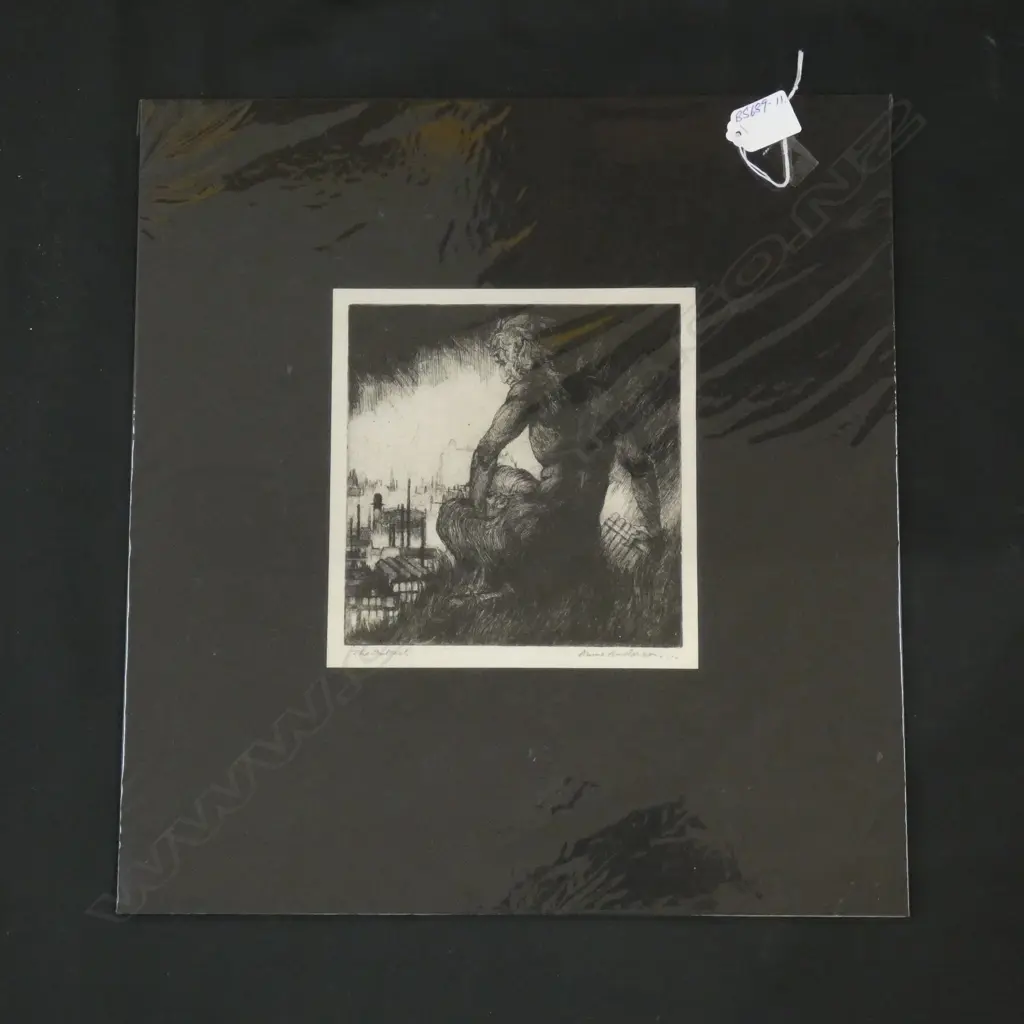 ANNE ANDERSON ENGRAVING 'THE OUTCAST'... Image 1++