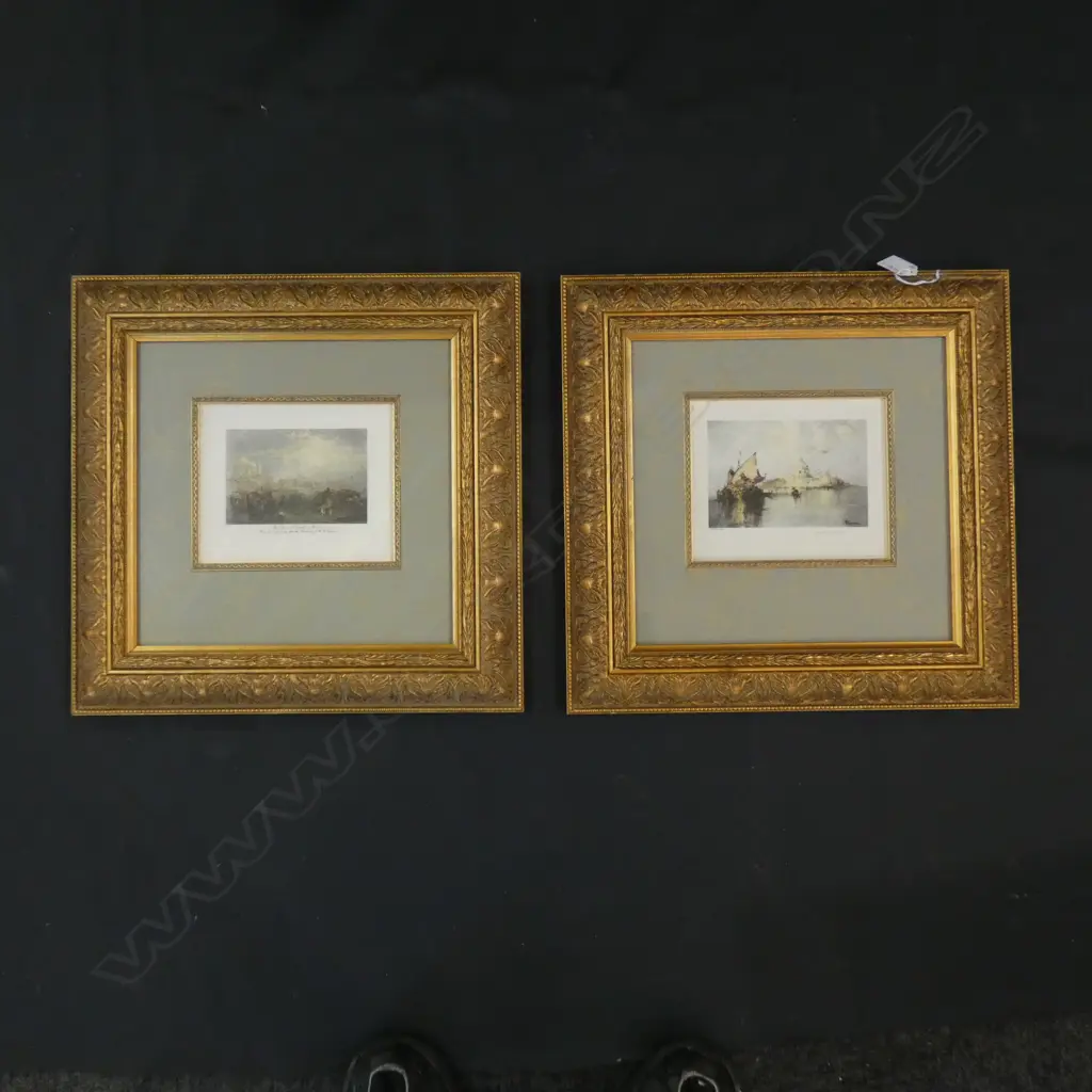 PR GILT FRAMED OLD PRINTS  175 X;145MM Image 1++