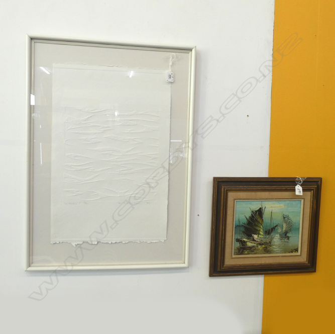 TOI TE RITO MAIHI 'MOANA 1' WORK N PAPER 1993 PLUS ONE OTHER  Image 1++