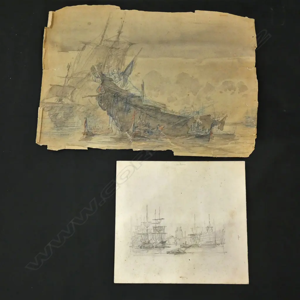 2 X  PETRUS VAN DER VELDEN SKETCHES Image 1++